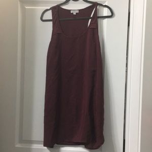 Maroon dress